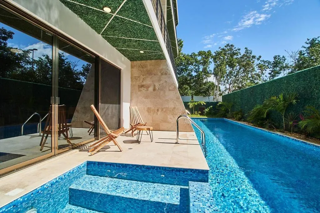Lujoso Departamento Con Acceso Privado A La Piscina Apartment Tulum Mexico